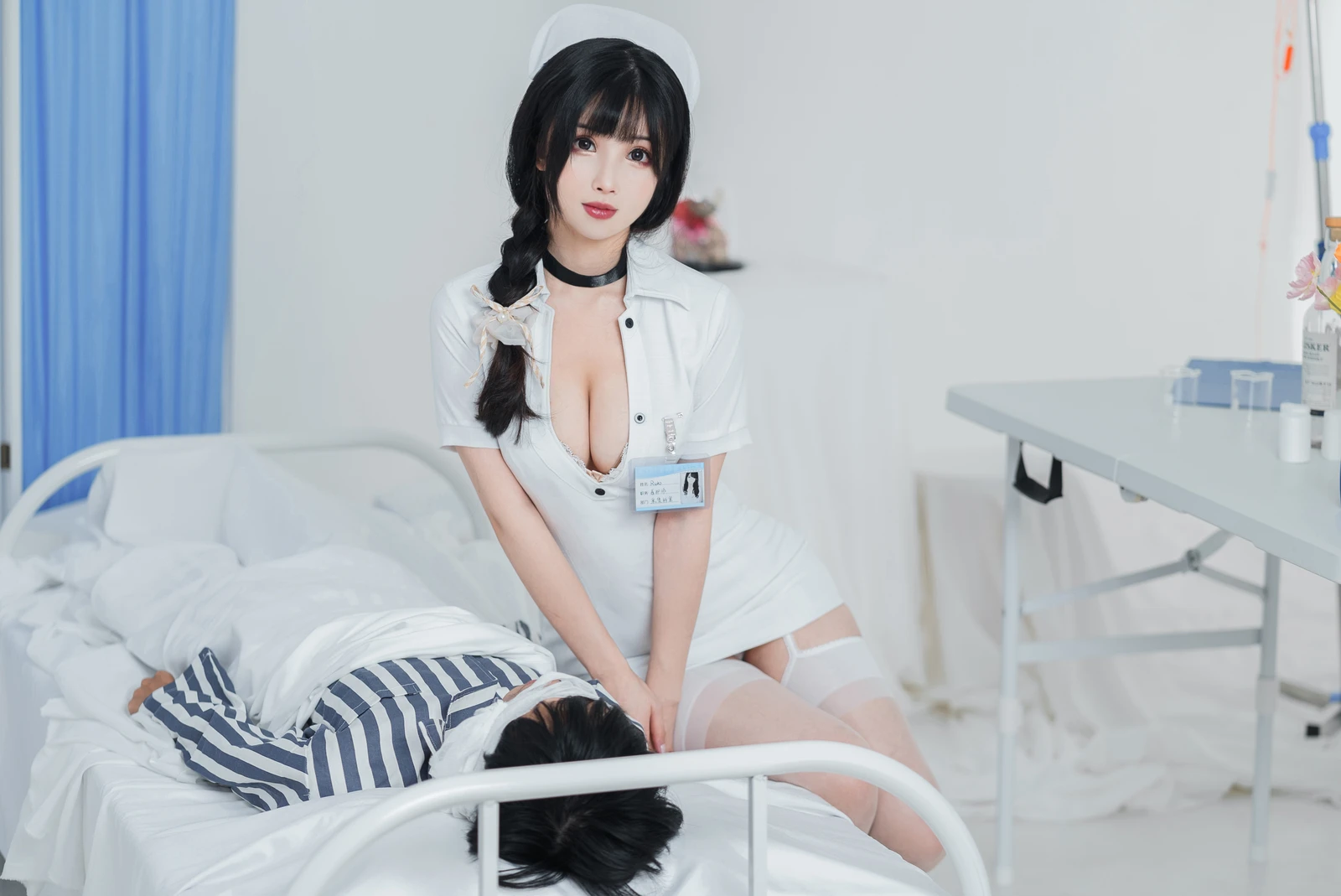 COS福利rioko凉凉子(肉扣热热子)---采集室实习护士-[48P-262MB]-7.webp